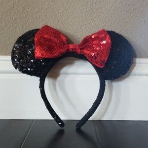 {Disney} Sequin Mini Mouse Ears Headband
